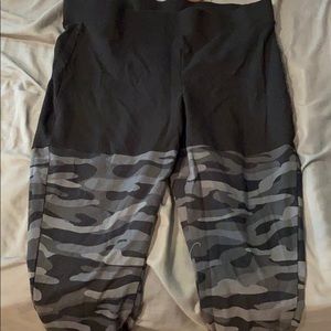Torrid Half camo leggings